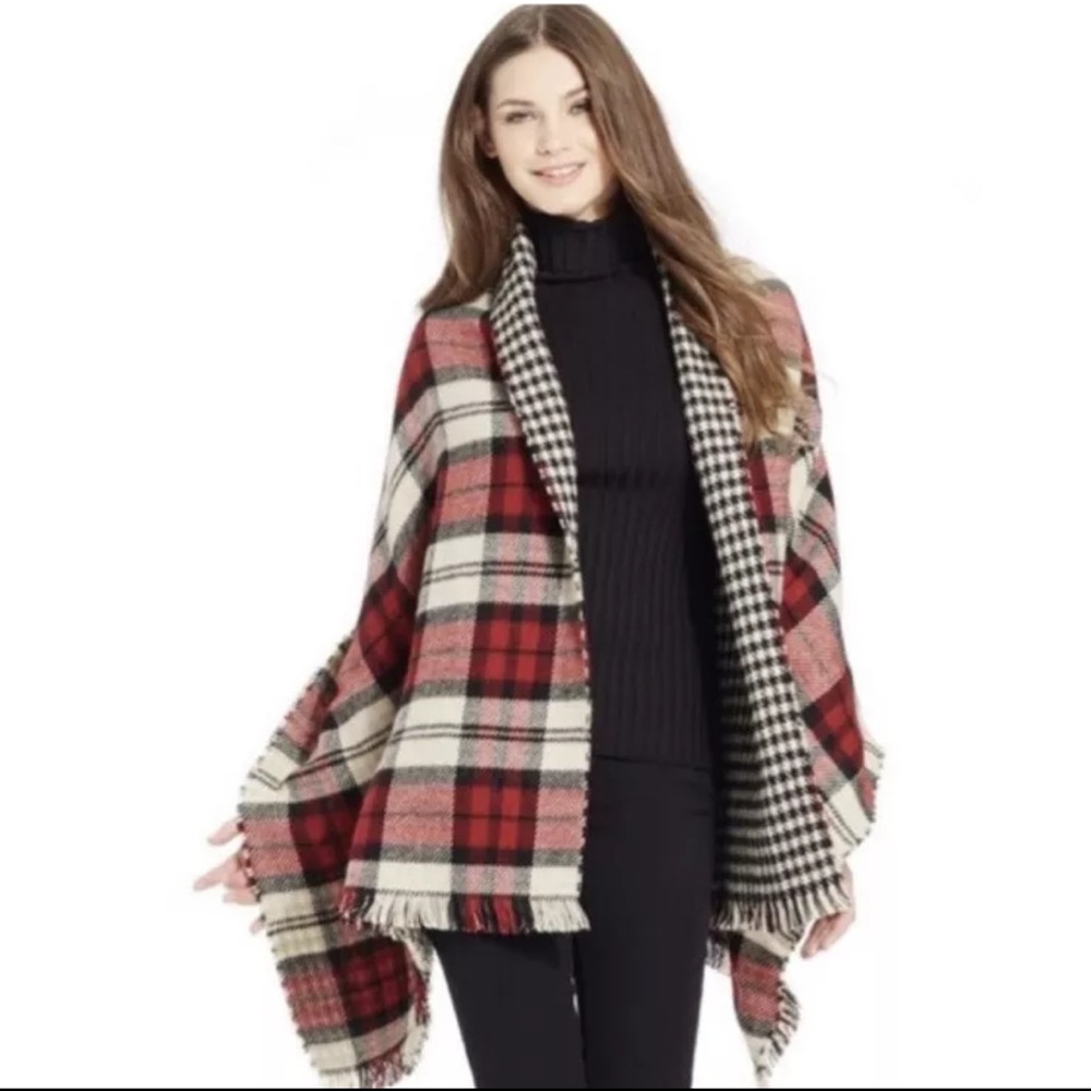 Steven Madden Womens Reversible Scarf